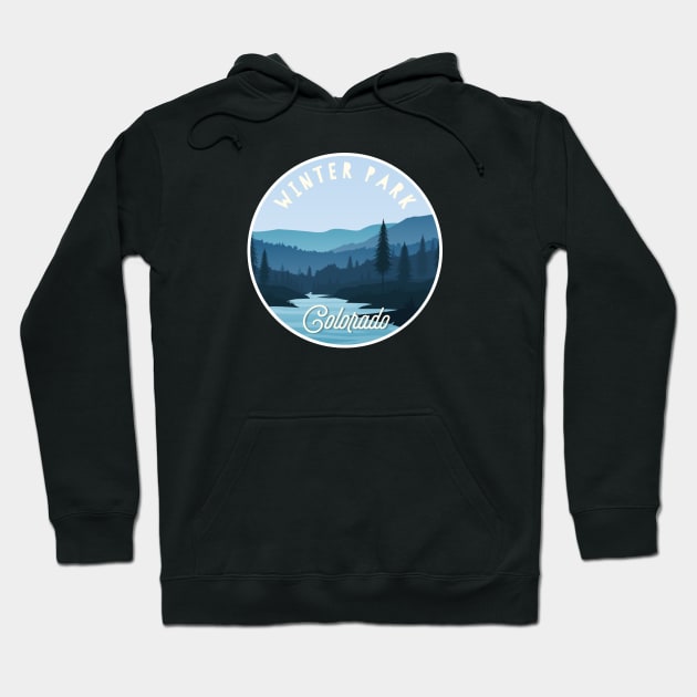 Winter Park, Colorado Hoodie by MagnificentPlaces